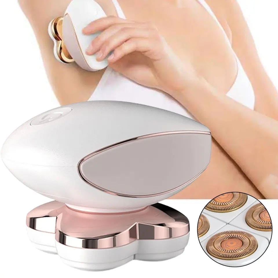 Multifunction Electric Shaver, Flawless Hair Remover for Women, Four Heads Electric Hair Remover, Painless Electric Shaver For Women, Women Electric Trimmer, Lady Electric Razor For Body, Painless Hair Removal Epilator