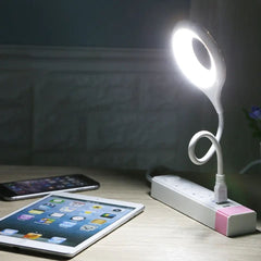 Smart Voice Control Night Light, Dormitory Bedside Lamp, Eye Protection Saving Energy Desk Lamp, Freely Foldable Desk Lamp, USB Reading Table Lamp, Ring Eye Care Led Light, Study Reading Night Light