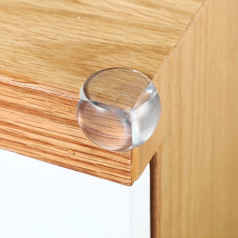 Set Of 4 Bubble Table Corner Protector, Transparent Anti Collision Angle Protection Cover, Round Child Safety Edge Protector,  Baby Proofing Table Corner Guards