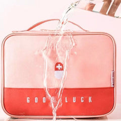 Portable First Aid Medical Kit, Travel Outdoor Camping Useful Mini Medicine Storage Bag, Camping Emergency Survival Bag, Pill Case, Good Luck Kit