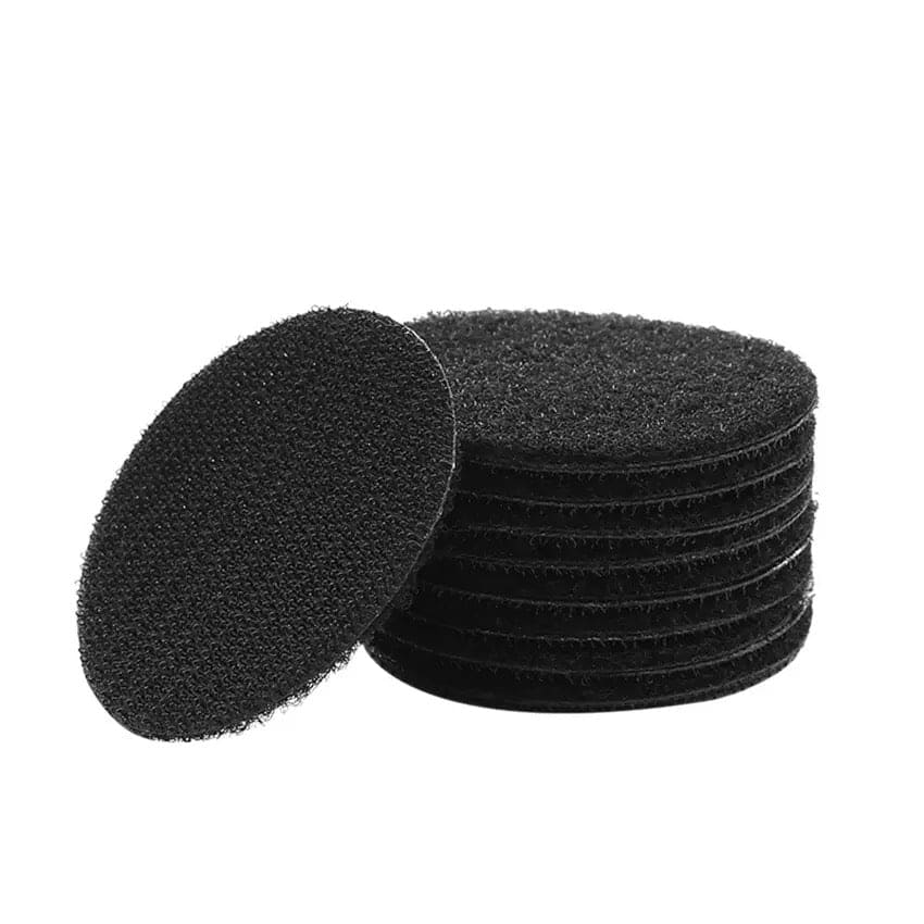 Set Of 4 Hook And Loop Dot Tape, Carpet Anti Slip Mat Sticker, Heavy Duty Rug Carpet Gripper Pad, Double Sided Sticky Back, Sticky Back Hook Loop Dots, Double Sided Sticky Coin Tape, Anti Curling Carpet Tape,  Home Bathroom Sticking Tape