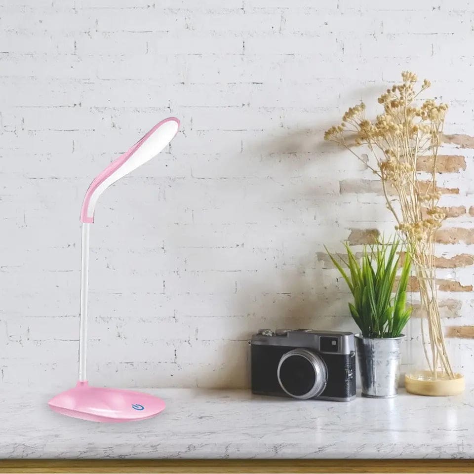 Bright Table Lamp, Foldable Portable LED Desk Lamp, Rechargeable Battery LED Stand Desk Lamp, Table Top Lanterns For Student Study, Reading Book Lights, LED Flexible Eye Protection Lights Table Lamp