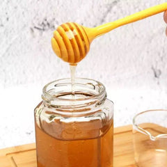Set Of 2 Plastic Honey Stir Stick, Dessert Coffee Milk Tea Plastic Mixing Stick, Cute Shape Long Handle Kitchen Bee Stick, Practical Honey Stirring Bar