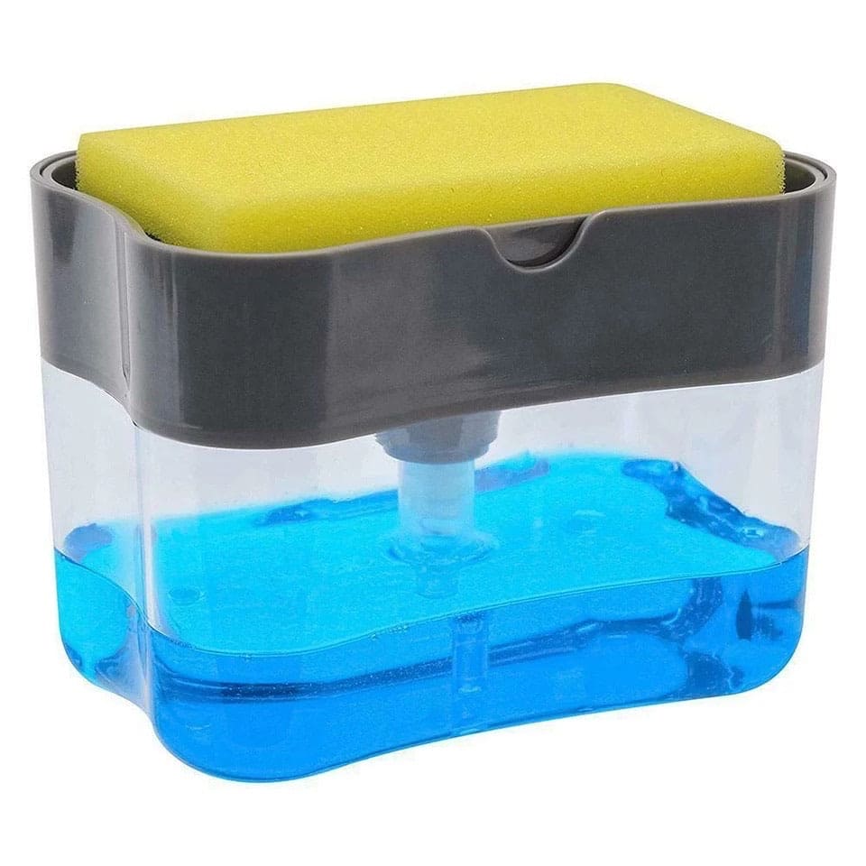 Soap Dispenser, 3 in 1 Soap Dispenser, Dish Soap Dispenser, Dish Cleaner