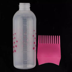120ml Empty Hair Dye Bottle, Reusable With Applicator Brush Bottles, Convenient Perm Dyed Hair Shampoo Bottle, Oil Comb Dispensing Applicator Bottles, Hair Styling Tool