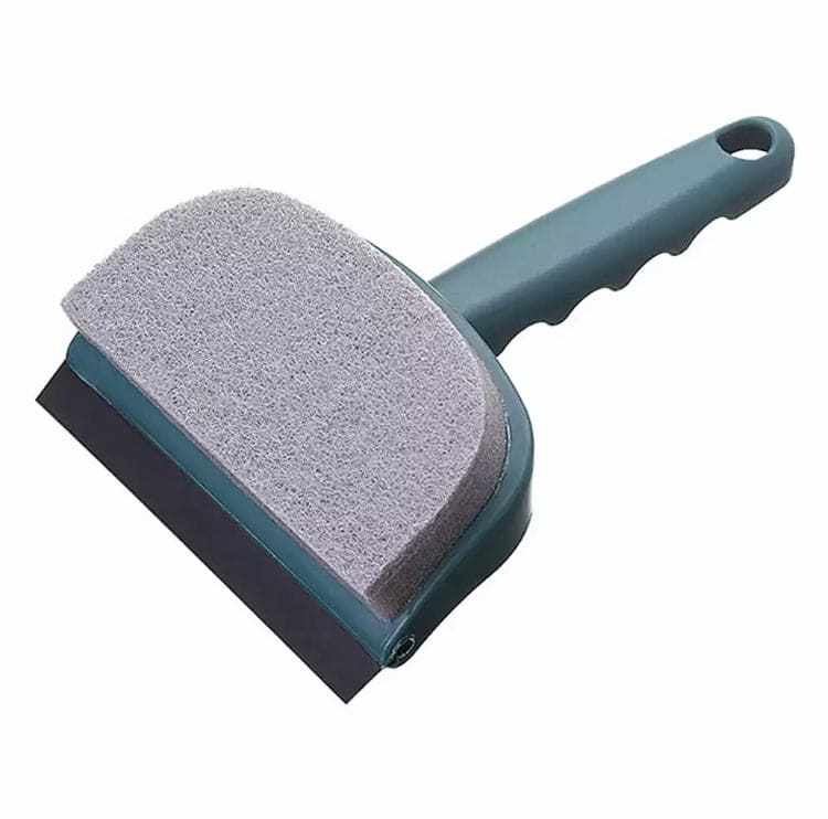 Multifunctional Glass Window Sponge Wiper, Glass Clean Scraper Washing Wiper, Floor Window Cleaning Sponge, Soft Rubber Glass Wiper Scraper, Double Sided Shower Cleaning Sponge