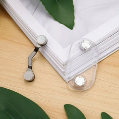 Magnetic Glass Holder, Multifunction Hang Eyeglass Holder, Portable Clothes Magnet Clip, Glasses Brooch Clips