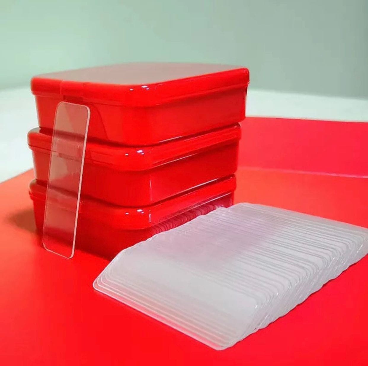 60 Pcs Box Reusable Nano Tapes, Waterproof Double Sided Adhesive Tape, Wall Sticker Non-marking And Washable Self Adhesive Tape