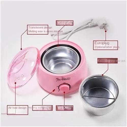 Wax Melting Heating Machine, Multifunctional Wax Melting Pot, Wax Beans Bead Heater, Wax Paraffin Heater, Portable Electric Hair Removal Kit, Melting Pot Hot Wax Heater