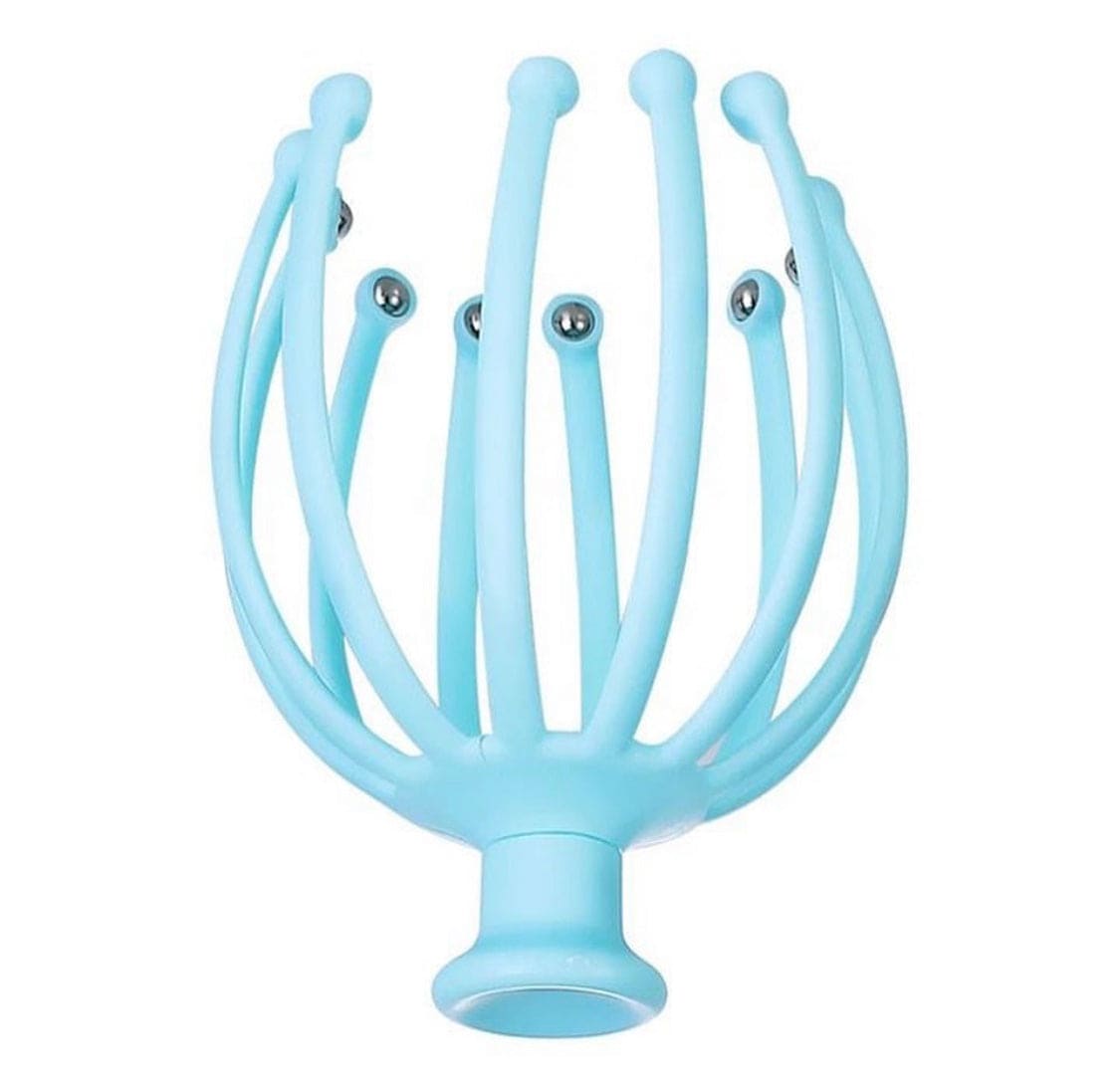 Octopus Hand Held Massager, Head Massager With 8 Roller Balls, Head Scratcher Scalp Massager For Deep Relaxation