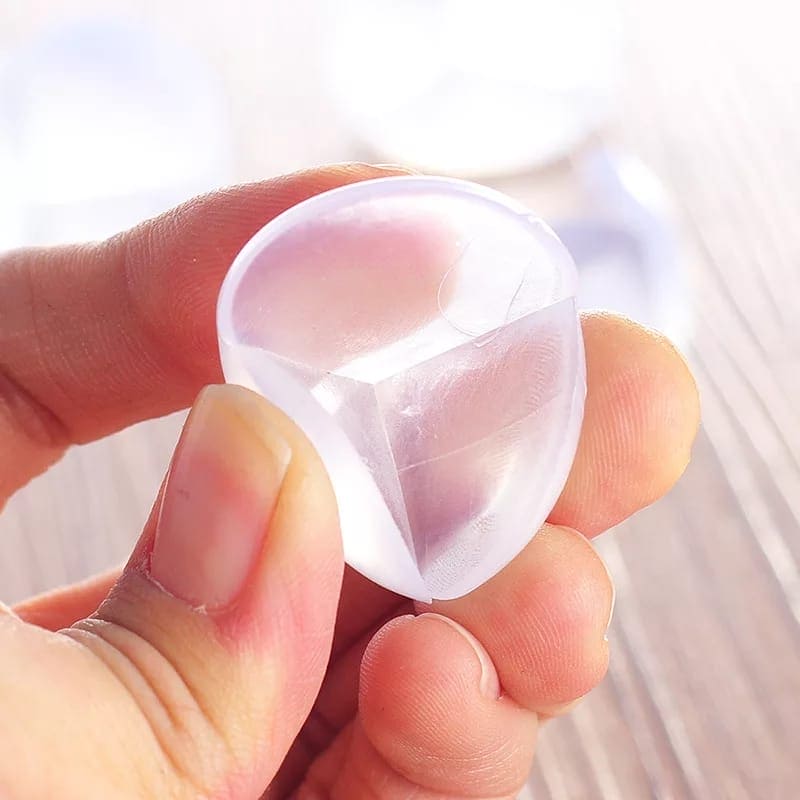 Set Of 4 Bubble Table Corner Protector, Transparent Anti Collision Angle Protection Cover, Round Child Safety Edge Protector,  Baby Proofing Table Corner Guards