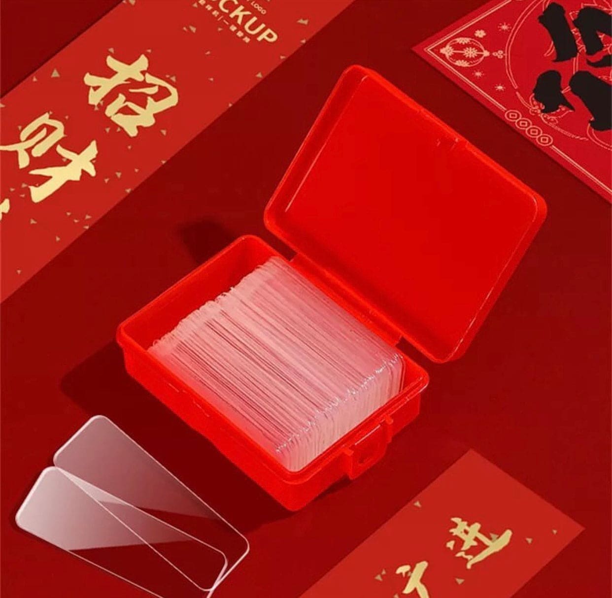 60 Pcs Box Reusable Nano Tapes, Waterproof Double Sided Adhesive Tape, Wall Sticker Non-marking And Washable Self Adhesive Tape