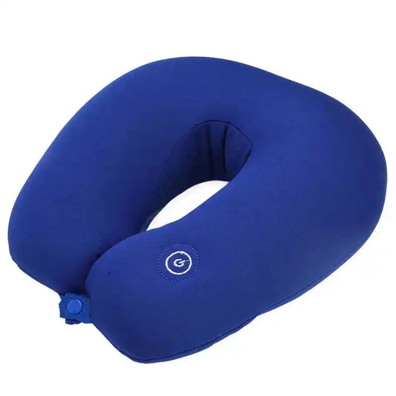 Neck Massager Pillow, Electric Memory Foam Travel Pillow, Flight Headrest Pillow, U Shape Electric Massager Cushion, Health Care Pillow, Acupressure Neck Cushion, Travel Accessory Pillow