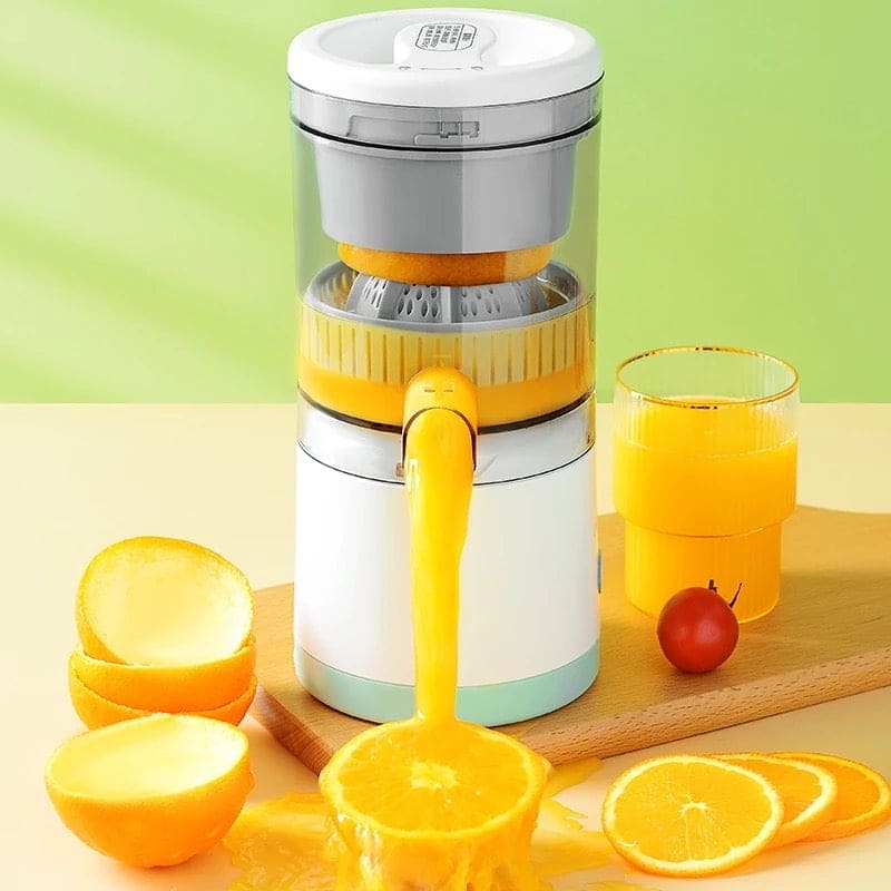 Wireless Juicer, Automatic Electric Fruit Juicer, USB Charges Juice Separator, Portable Squeezer Pressure Blender, Rechargeable Citrus Juicer,