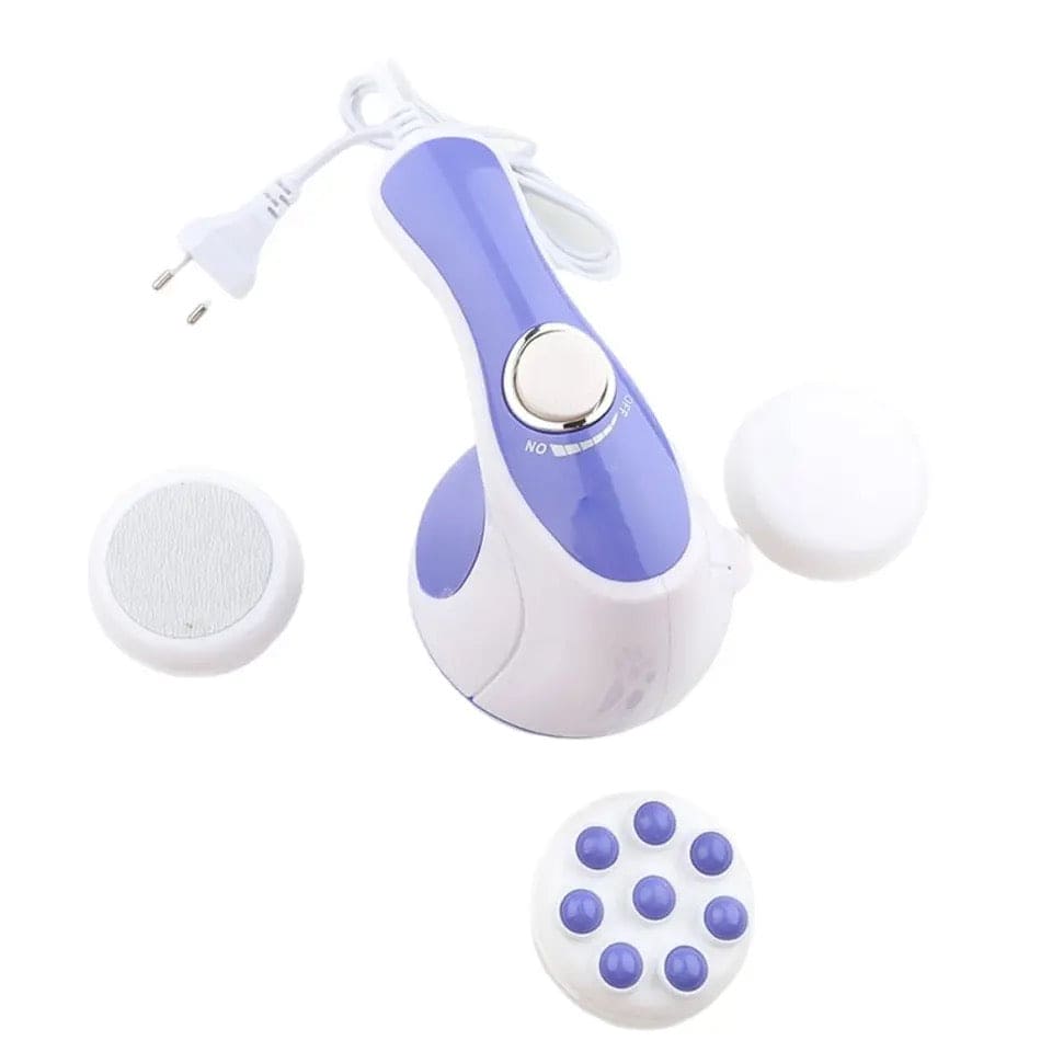Relax and Spin Massager, Home Cellulite Massager, Electric Vibration Waist Massager, Full Relax Tone Spin Body Massager, Handheld Cellulite Remover Massager