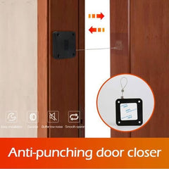 Punch-Free Door Closer, Automatic Door Closers For Drawers, Raw String Door Closer