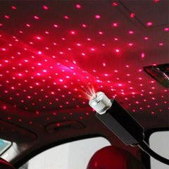 Car Roof Projector, Starry Sky Ceiling Lights For Car, Roof Atmosphere Star Lamp Projector,  USB Room Night Light, Flexible Romantic Galaxy USB Night Lamp