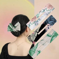 Summer Deft Bun Knot Band, Hair Curler Magic Band, Multicolor Head Band