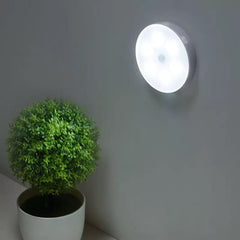 Motion Sensor Night Lamp, Magnetic Body Induction Lamp, Wireless Hook Magnetic Closet Bedroom Wall Lamp