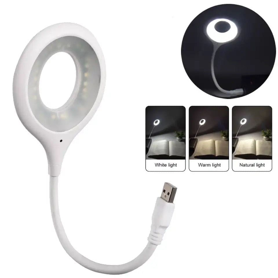 Smart Voice Control Night Light, Dormitory Bedside Lamp, Eye Protection Saving Energy Desk Lamp, Freely Foldable Desk Lamp, USB Reading Table Lamp, Ring Eye Care Led Light, Study Reading Night Light