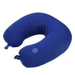 Neck Massager Pillow, Electric Memory Foam Travel Pillow, Flight Headrest Pillow, U Shape Electric Massager Cushion, Health Care Pillow, Acupressure Neck Cushion, Travel Accessory Pillow