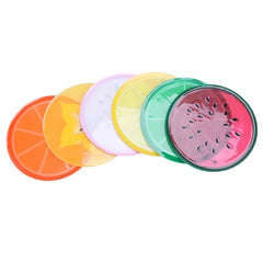 Pack of 6 Fruit Shaped Coasters, Tropical Fruit Mug Coasters, Multi-Color Heat Insulation Coasters