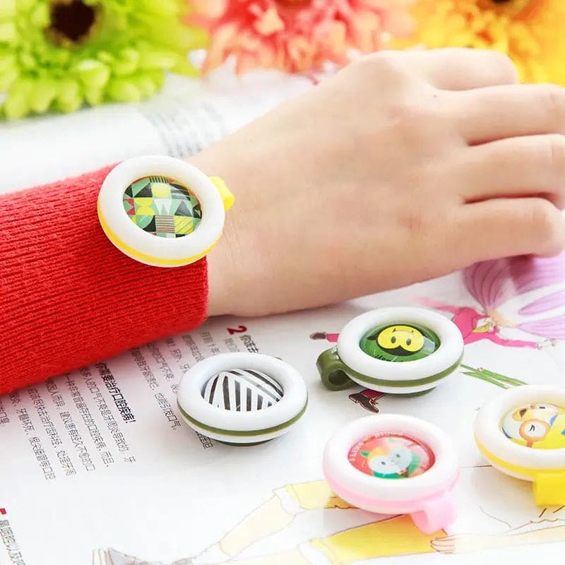 Baby Anti Mosquito Buckle, Plant Essential Oil Mosquito Clip, Toddler Flies Repellent Clips, Portable Mosquito Repellent Buckle For Outdoor, Waterproof Child Mosquito-proof Clamps, Cartoon Mosquito Repellent Button, Mosquito Repellent Clips For Household