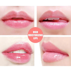 Set Of 6 Cute Candy Shape Lip Gloss, Transparent Gloss Set, Moisturizing Long Lasting Lip Gloss, Crystal Lip Gloss Oil For Women Lips, Non-Stick Waterproof Lip Gloss