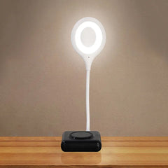 Smart Voice Control Night Light, Dormitory Bedside Lamp, Eye Protection Saving Energy Desk Lamp, Freely Foldable Desk Lamp, USB Reading Table Lamp, Ring Eye Care Led Light, Study Reading Night Light