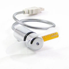 Portable Colorful USB Fan, Mini Flexible Cooling Fan, USB Colorful Light Emitting Fan, Hand Mini Power USB Fan, Reading Lamp Repellent Cooling Fan