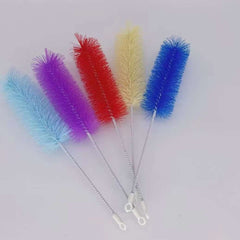 Mini Cleaning Brush, Bottle Cleaner Brush Steel Pipe Brush, Bottle Cleaning Brush