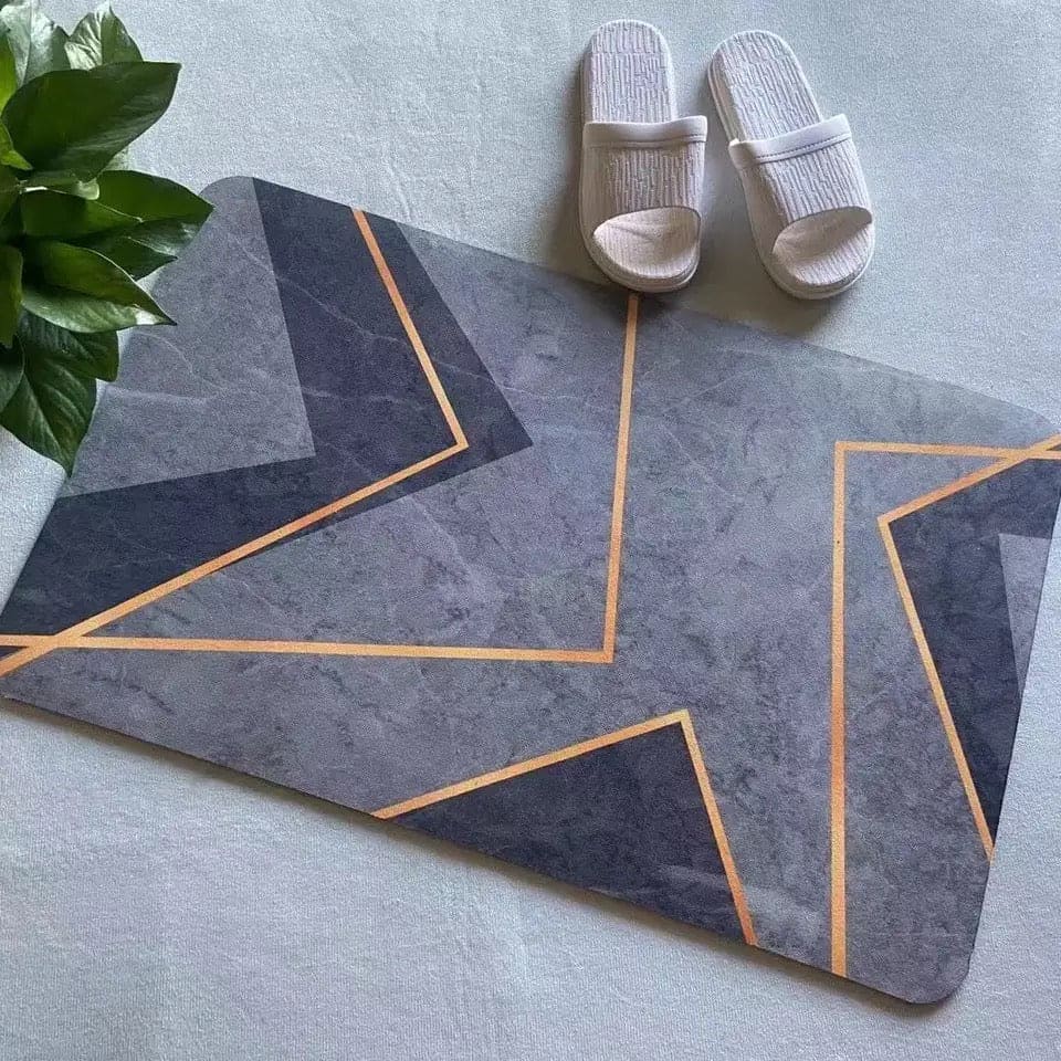 Nordic Floor Mat, Printed Floor Mats, Home Entrance Rugs Doormats, Household Anti-slip Floor Mat, Toilet And Bath Kitchen Floor Mats, Quick Drying Foot Mat, Washable Boho Floor Mats