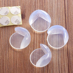 Set Of 4 Bubble Table Corner Protector, Transparent Anti Collision Angle Protection Cover, Round Child Safety Edge Protector,  Baby Proofing Table Corner Guards