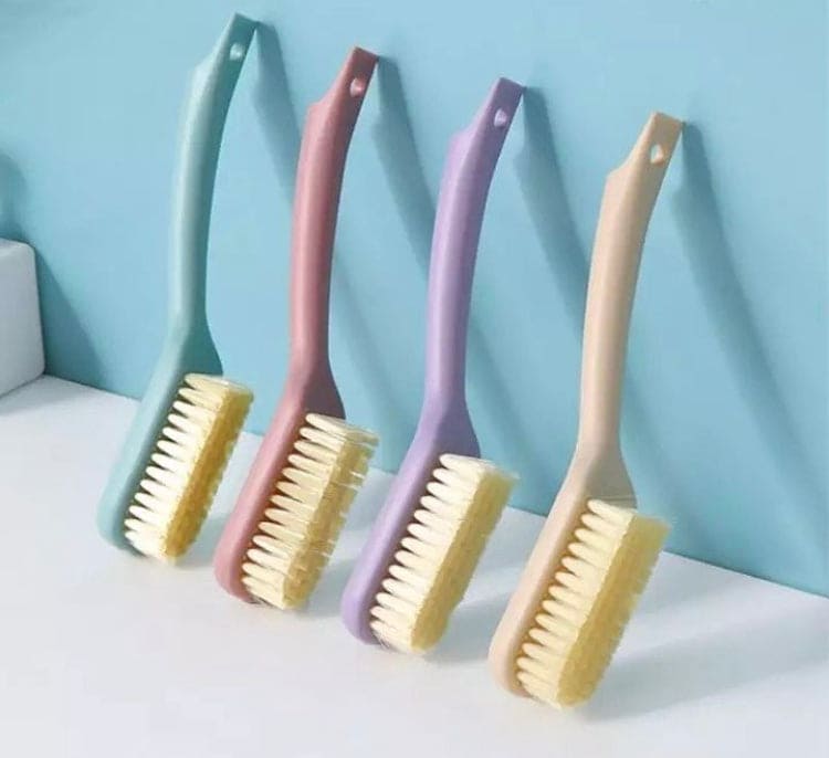 Multifunctional Shoes Brush, Sneaker Boot Shoes Brushes Cleaner, Anti Deform Long Handle Shoe Cleaner Brush, Household Cleaning Brush, Multi-Function Clothes Brush