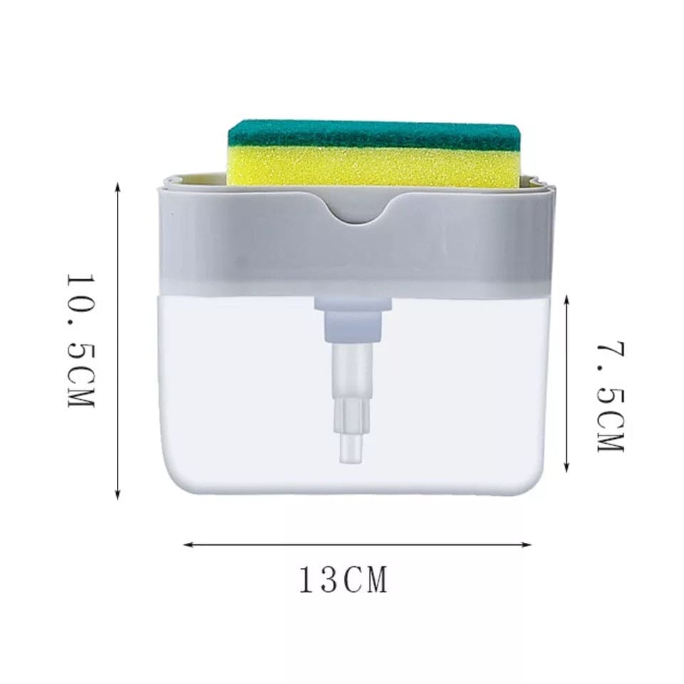 Soap Dispenser, 3 in 1 Soap Dispenser, Dish Soap Dispenser, Dish Cleaner