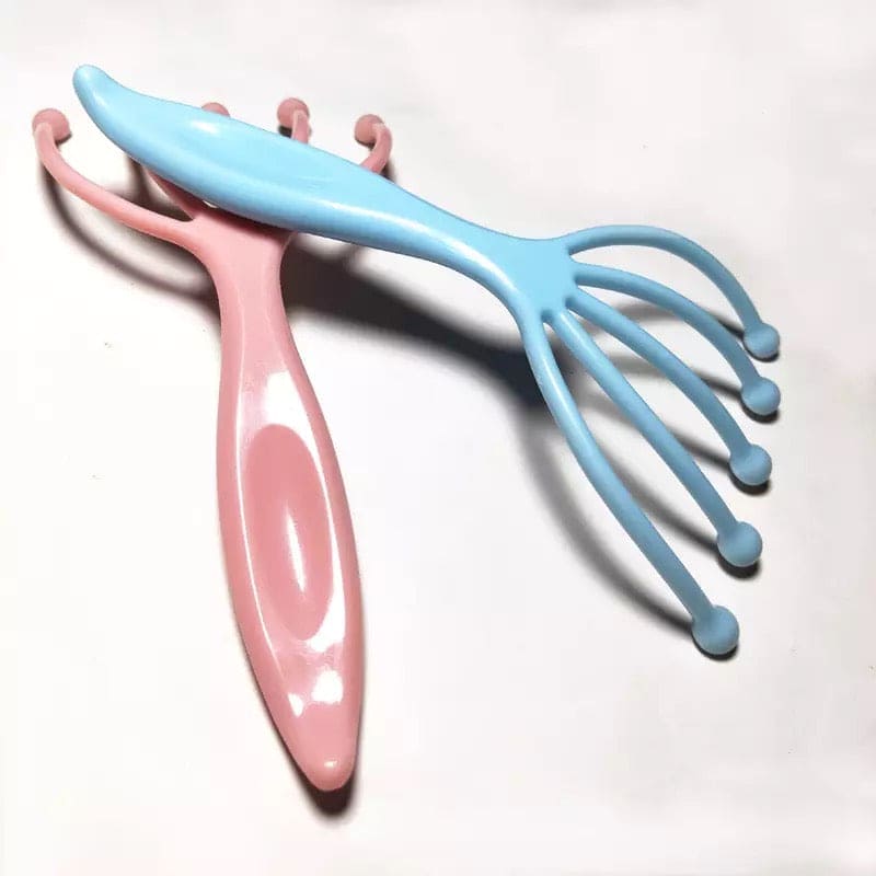 Massage Relaxation Five Finger Head Massager, Steel Ball Head Massager, Nine Claw Head Massager