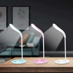 Bright Table Lamp, Foldable Portable LED Desk Lamp, Rechargeable Battery LED Stand Desk Lamp, Table Top Lanterns For Student Study, Reading Book Lights, LED Flexible Eye Protection Lights Table Lamp
