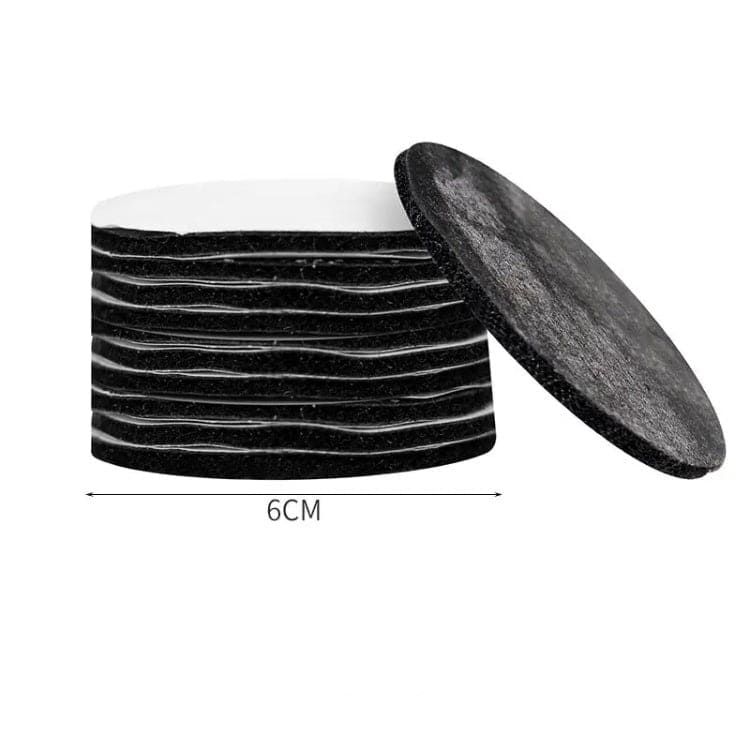 Set Of 4 Hook And Loop Dot Tape, Carpet Anti Slip Mat Sticker, Heavy Duty Rug Carpet Gripper Pad, Double Sided Sticky Back, Sticky Back Hook Loop Dots, Double Sided Sticky Coin Tape, Anti Curling Carpet Tape,  Home Bathroom Sticking Tape