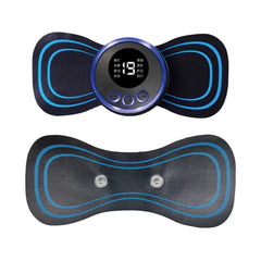 Mini Neck Massager Gel Pad, EMS Neck Massager, Smart Electric Neck Massager, EMS Neck Stretcher, Portable Neck Body Massager, Cervical Spine Massage Stickers, Electric Cervical Massager, Shocker Heating Relieve Pain Massager, Portable Neck EMS Massager