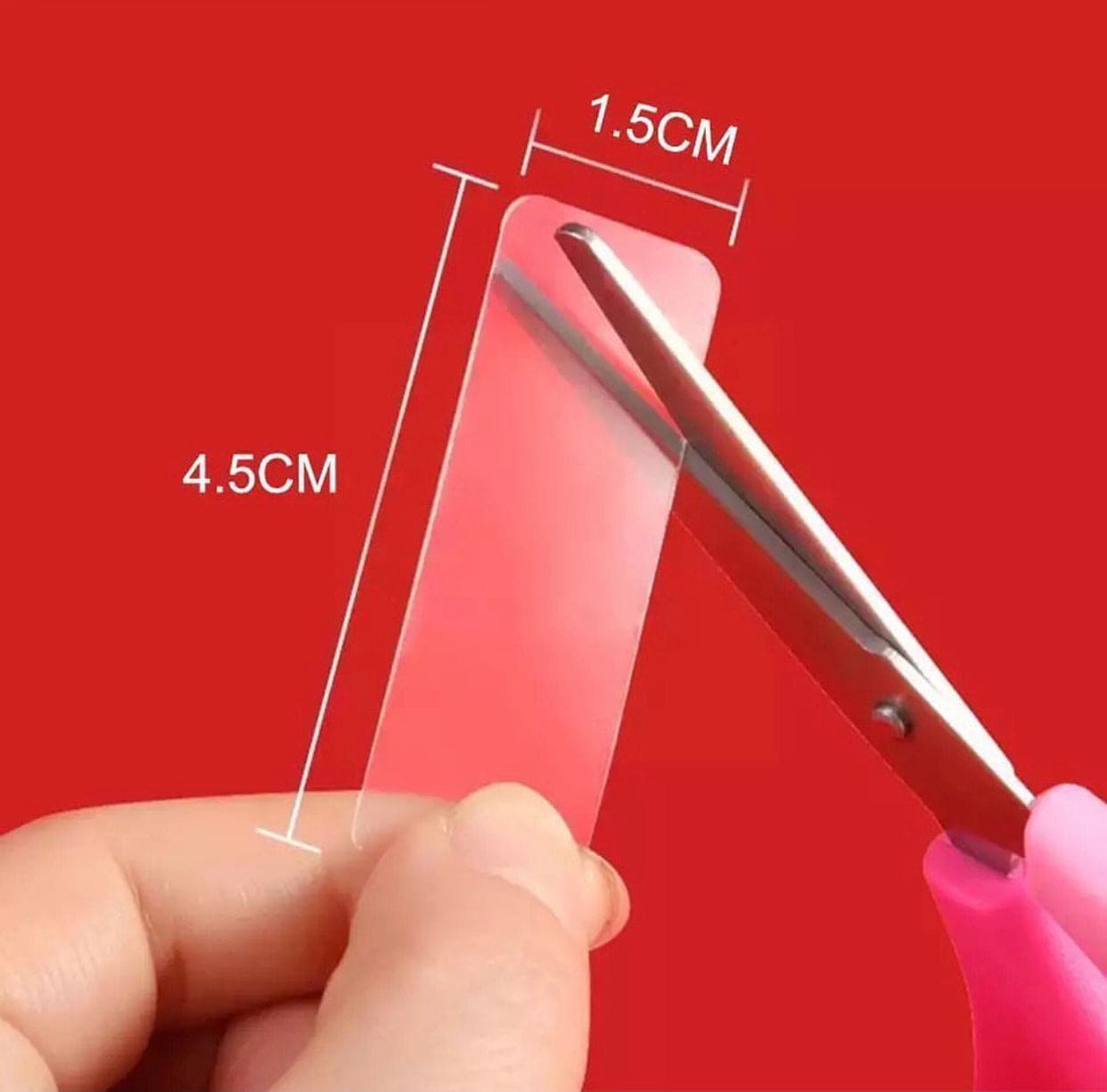 60 Pcs Box Reusable Nano Tapes, Waterproof Double Sided Adhesive Tape, Wall Sticker Non-marking And Washable Self Adhesive Tape