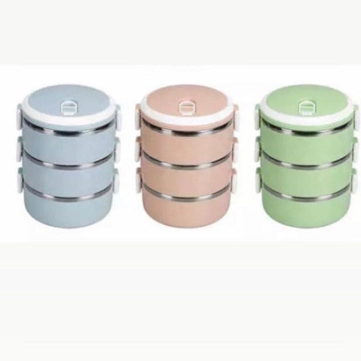Stainless Steel Lunch Box, Eco Friendly Plastic Thermal Food Container, Stainless Steel Insulated Lunch Box, Bento Kitchen Food Container, Bento Box with Cover Sealed Lunch Box, Large Capacity Vacuum Insulation Boxes
