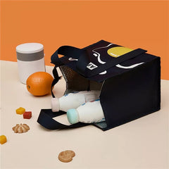 Cartoon Portable Thermal Lunch Bags For Food Storage, Waterproof Handbag, Travel Picnic Pouch Insulated Cooler Bento Bag