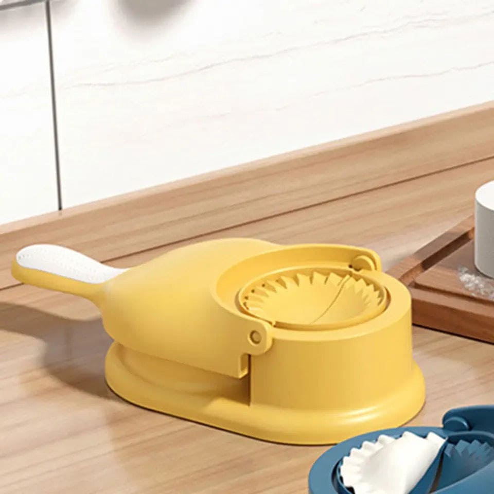 2 In 1 Dumpling Maker, Portable Manual Dumpling Presser, Dumpling Maker Mold, Dough Skin Molder Machine, Rolling Dough Dumpling Machine, Manual Tortilla Maker, Dough Pressing Tool, Kitchen Dumpling Making Tool
