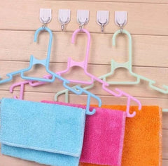 Pack Of 6 Self Adhesive Wall Mounted Hanger Suction Cups, Strong Self Adhesive Hooks, Bathroom Kitchen Sticky Wall Hook