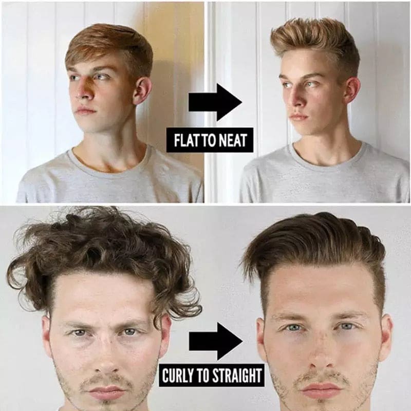 Multifunctional Hair & Beard Brush, Electric Hair Straightener, Quick Hair Stylr For Men, Hair Straightening Comb Professional Beard Care Tools, Electric Hairdressing Comb, Flat Iron Men's Beard Hair Styling Heating Comb
