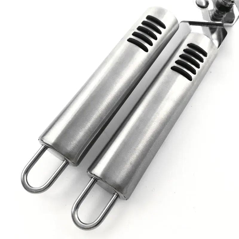 3 In 1 Manual Can Opener, Stainless Steel Heavy Duty Can Opener, Multifunctional Jar Opener, Portable Kitchen Tool, Professional Effortless Openers with Turn Knob Bar