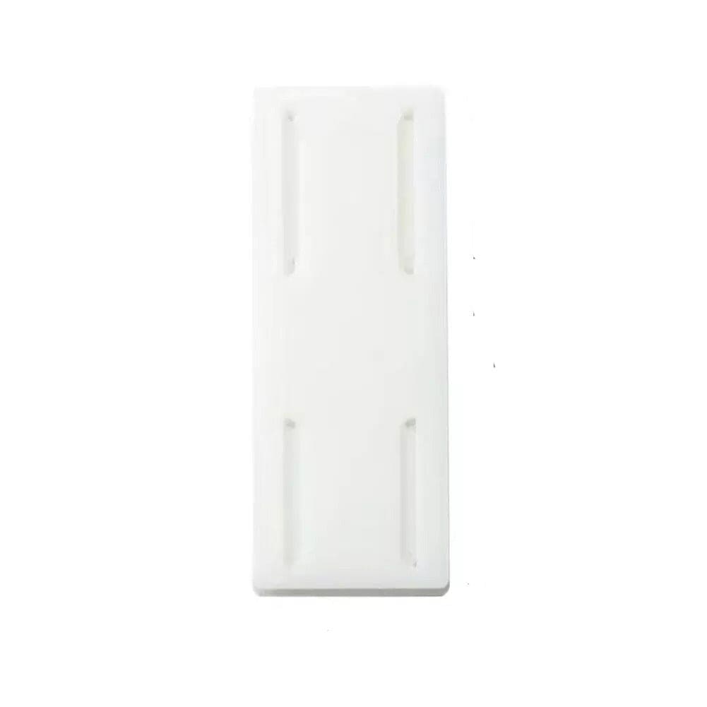 Socket Holder, Power Strip Holder, Fixator Wall Mounted Self Adhesive Holder, Desktop Socket Fixer Cable Organizer, Wall Hanging Power Strip Holder, Traceless Wall Mounted Cable Seamless Strip Holder, Surge Protector Fixator