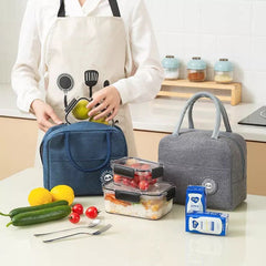 Portable Lunch Box Bag, New Insulated Lunch Box Tote Bag, Refrigerated Box Tote Bag, Dinner Container School Food Storage Bags