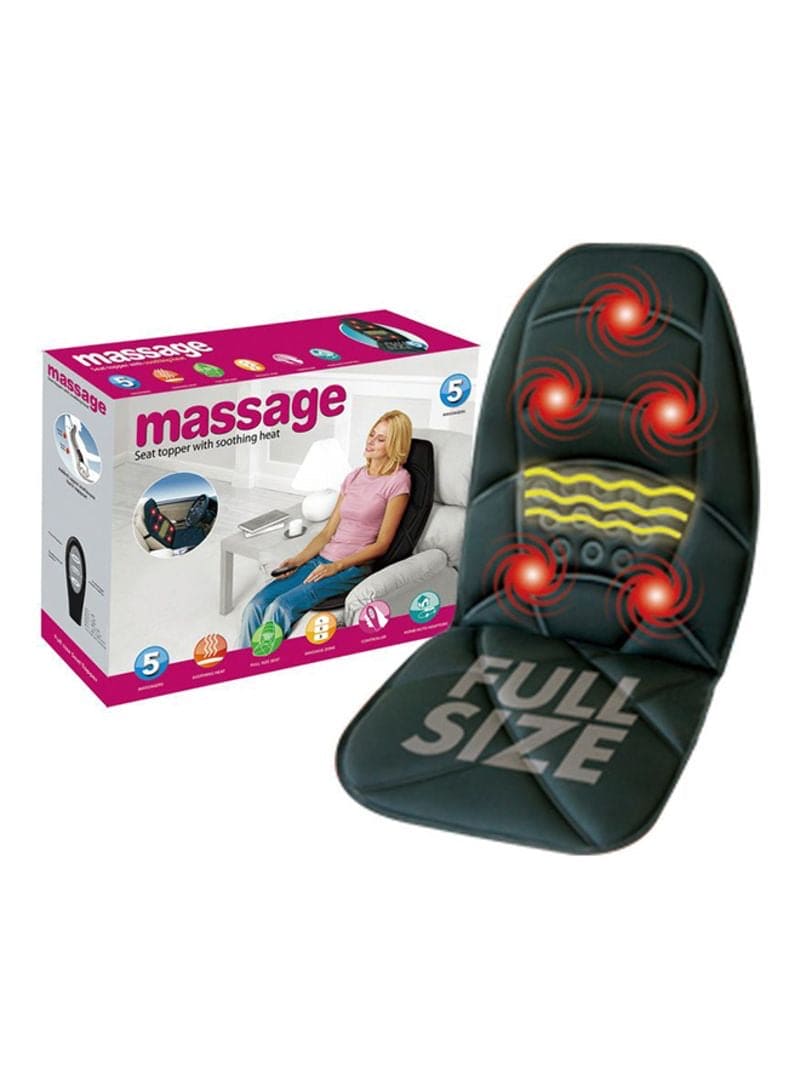 Robotic Massage Chair with Heater, Vibration Cushion, Car Seat Massager
