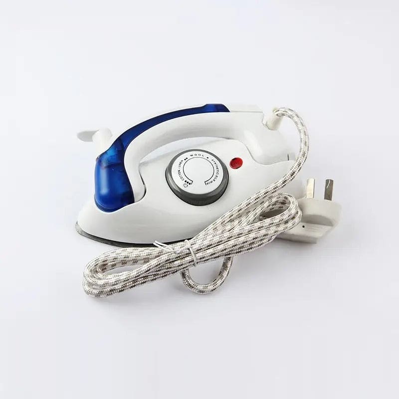Travel Foldable Steam Iron, Electric Steam Iron For Clothes, Handheld Flat Iron For Home, Travel Use  Baseplate Steam Iron, Mini Portable Handheld Garment Iron, Traveling Clothes Steamer With 3 Gears Baseplate, Portable Compact Iron